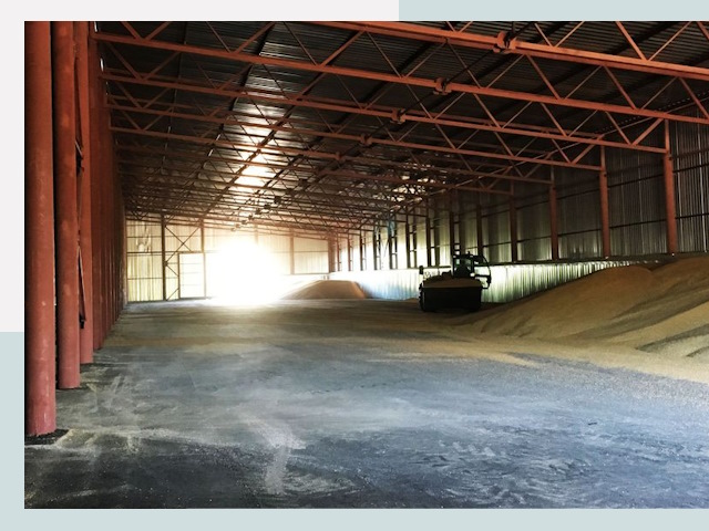 Строительство зернохранилищ в Владивостоке