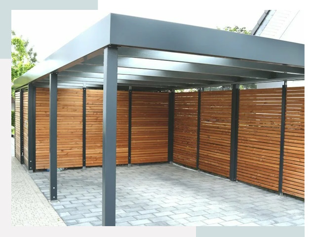 Навесы для парковки в Владивостоке