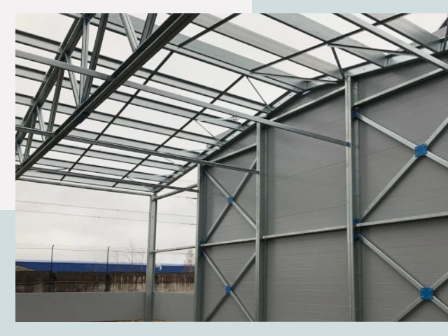 Каркасные ангары от СтальСтрой-Влд по цене от 610 руб.