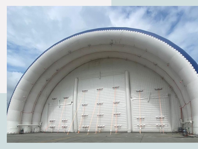 Пневмокаркасные ангары от СтальСтрой-Влд по цене от 610 руб.