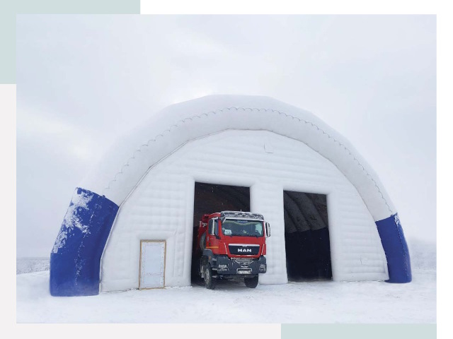Мобильные ангары в Владивостоке