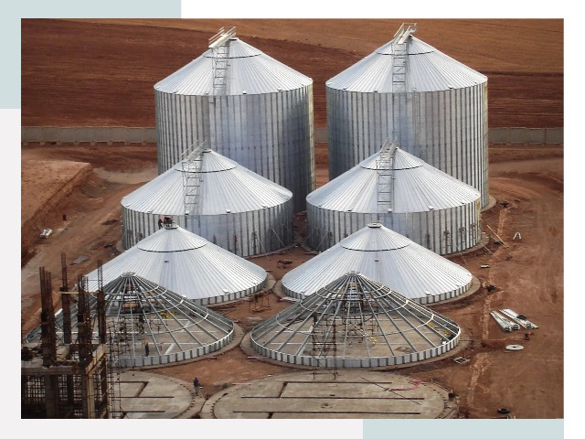 Строительство зерновых силосов в Владивостоке