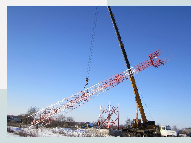 Строительство башен связи в Владивостоке от 610 руб.