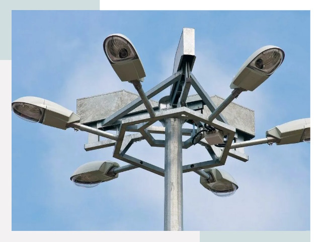 Монтаж осветительных мачт в Владивостоке