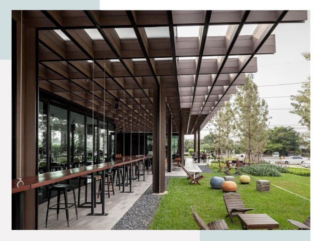 Летние веранды для кафе в Владивостоке