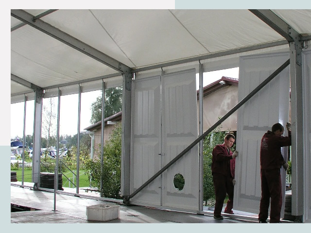 Быстро сборные шатры в Владивосток от 610 руб. за м²