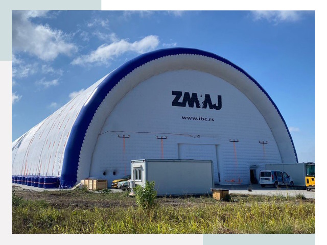 Брендирование ангаров в Владивостоке