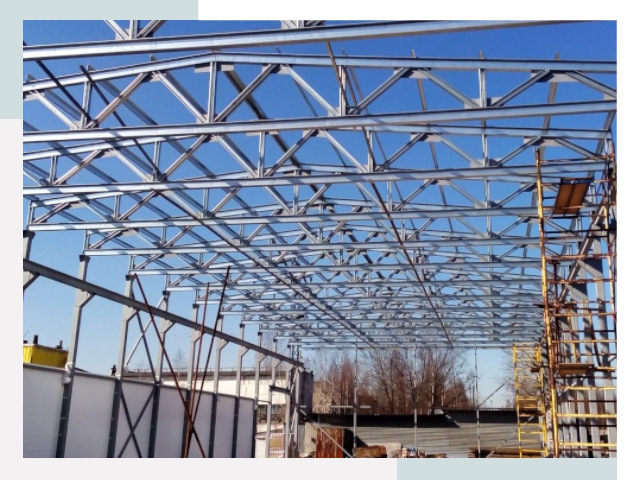 Металлокаркасы для складов в Владивостоке