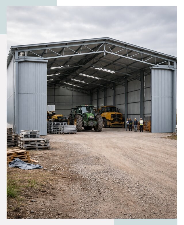 Ангары для сельхозтехники в Владивостоке от 20332 р. | СтальСтрой-Влд