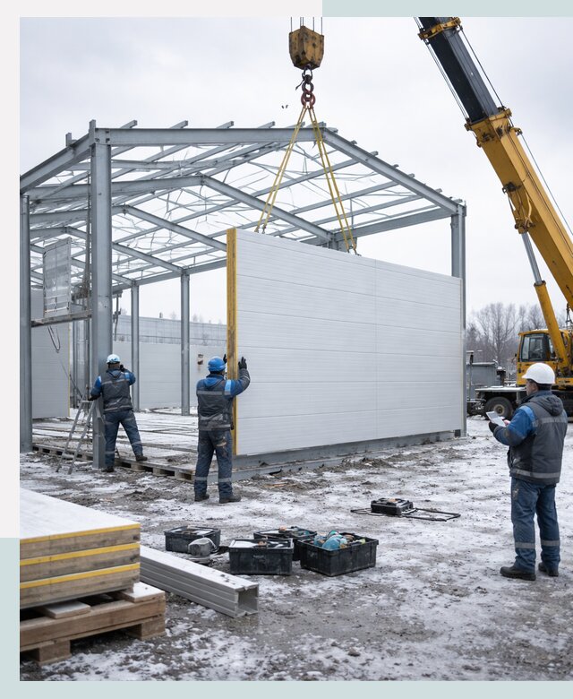 Строительство холодильных складов под ключ в Владивостоке