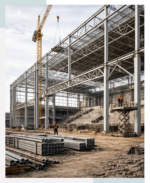 Строительство спортивных комплексов в Владивостоке от 30498 р. | СтальСтрой-Влд